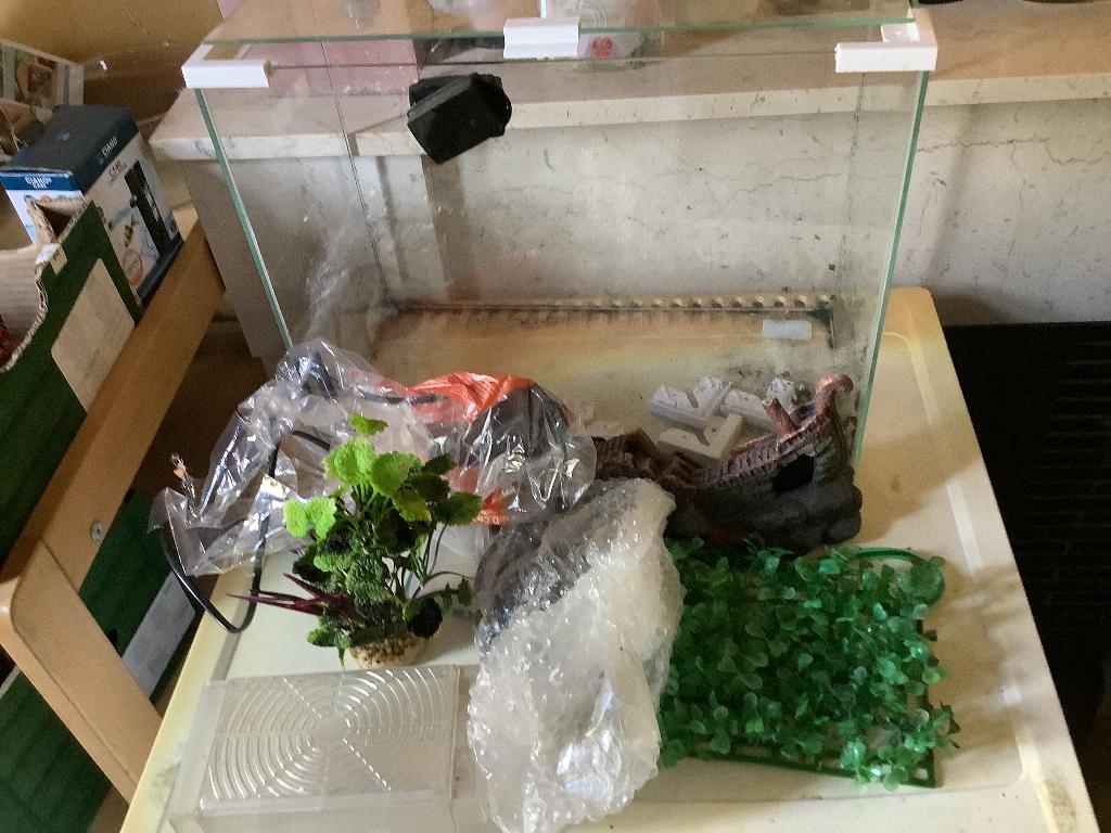 Aquarium, Ophalen