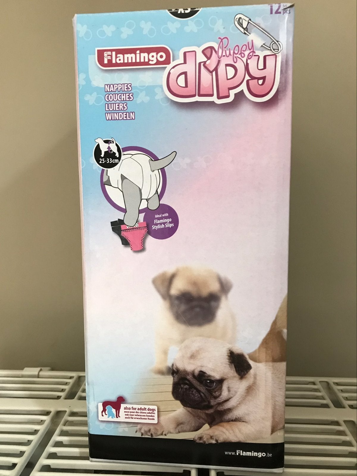 Doos hondenluiers, Dieren en Toebehoren, Hondenkleding, Zo goed als nieuw, Ophalen