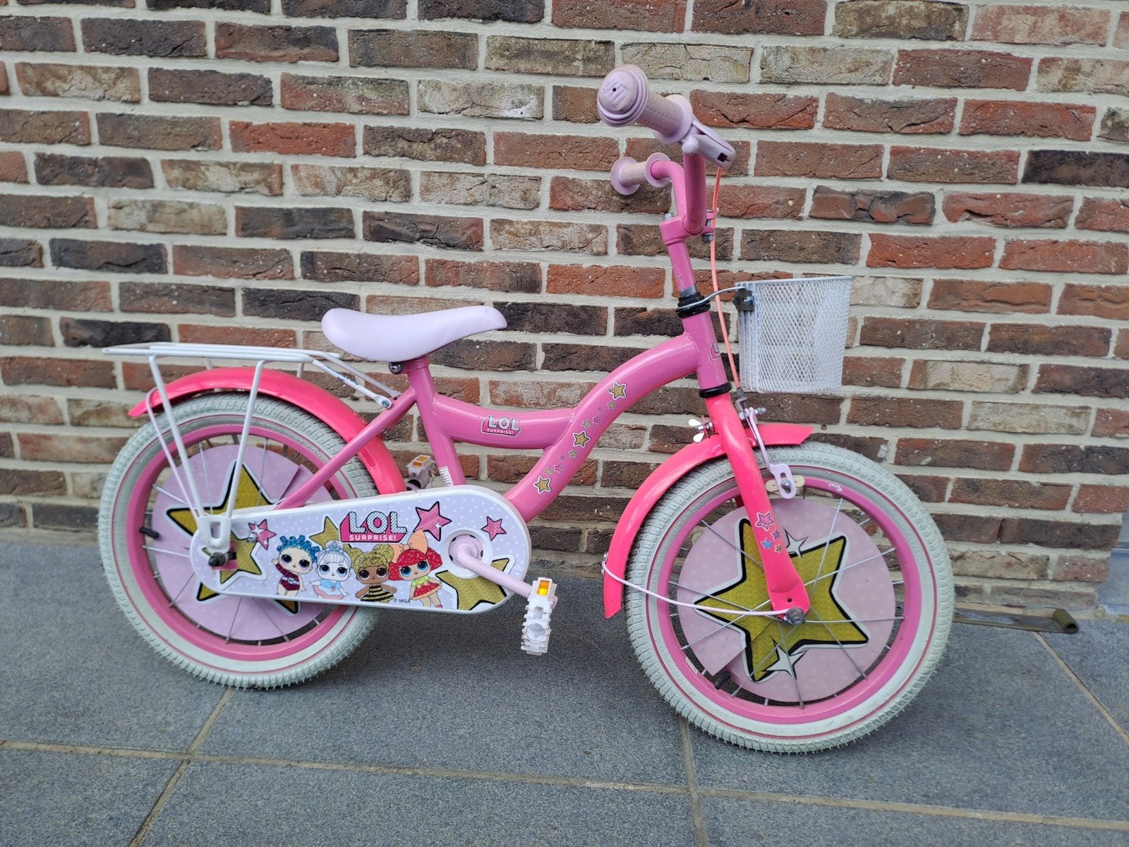 kinderfiets, Ophalen