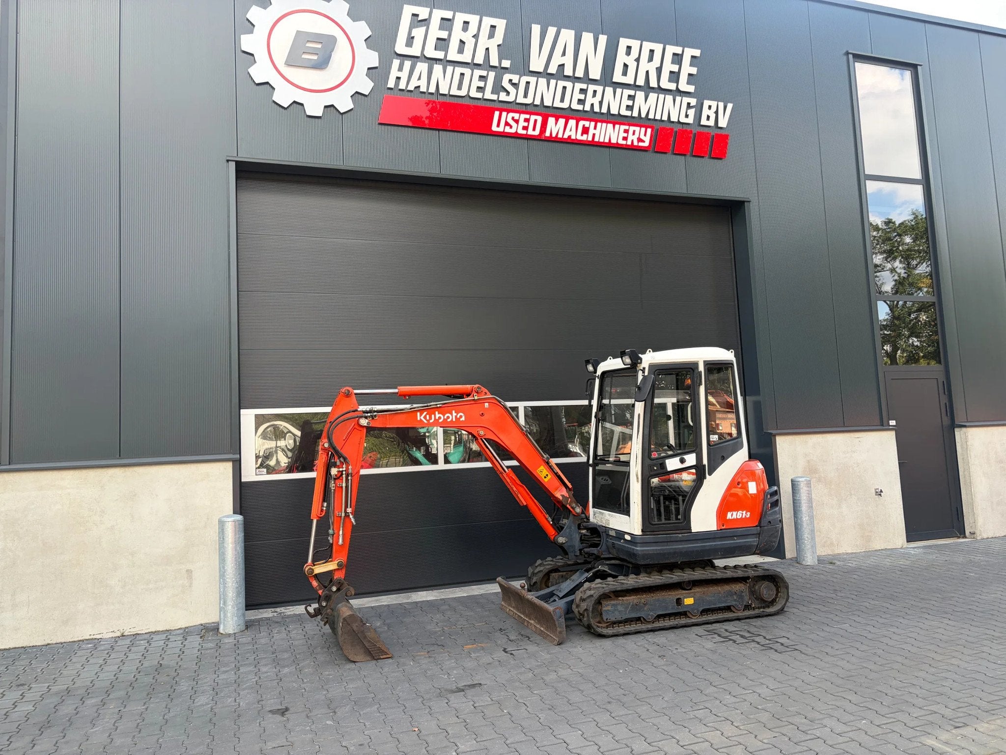 Kubota KX61-3 minigraver/graafmachine (bj 2009), Graafmachine
