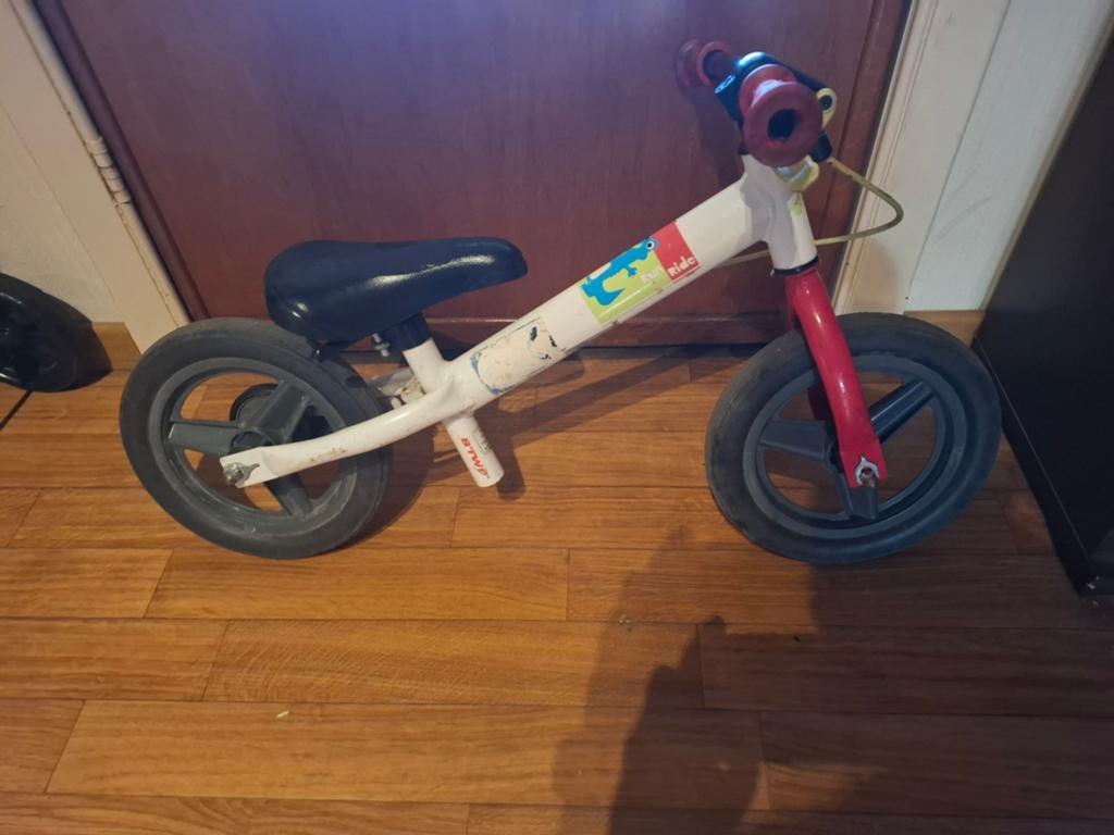Loopfiets, wiebelstep, driewieler, Enlèvement