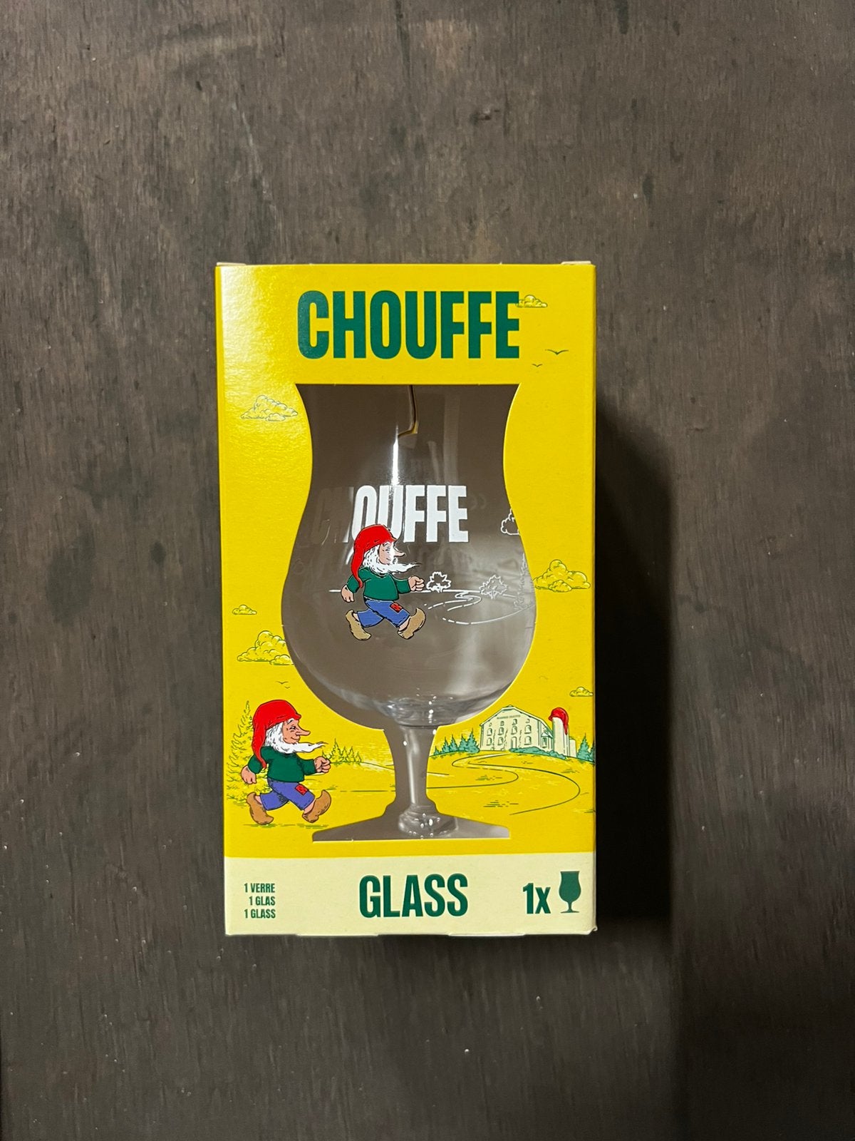 La chouffe tritan “glas” beker, Enlèvement, Comme neuf