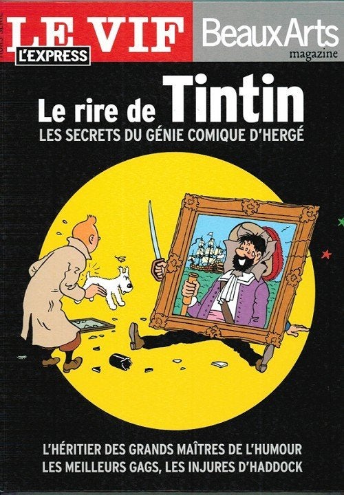 Le rire de Tintin Le Vif L'express, Une BD, Enlèvement ou Envoi, Comme neuf