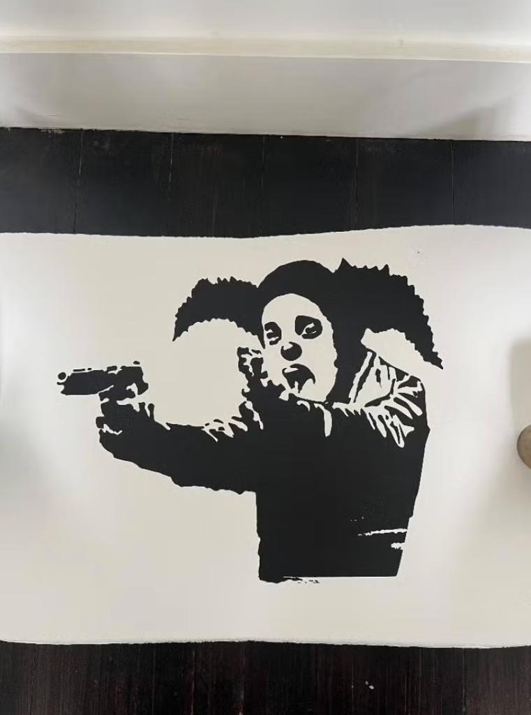 BANKSY Clown Skateboards print 2022 - AP'S, Enlèvement