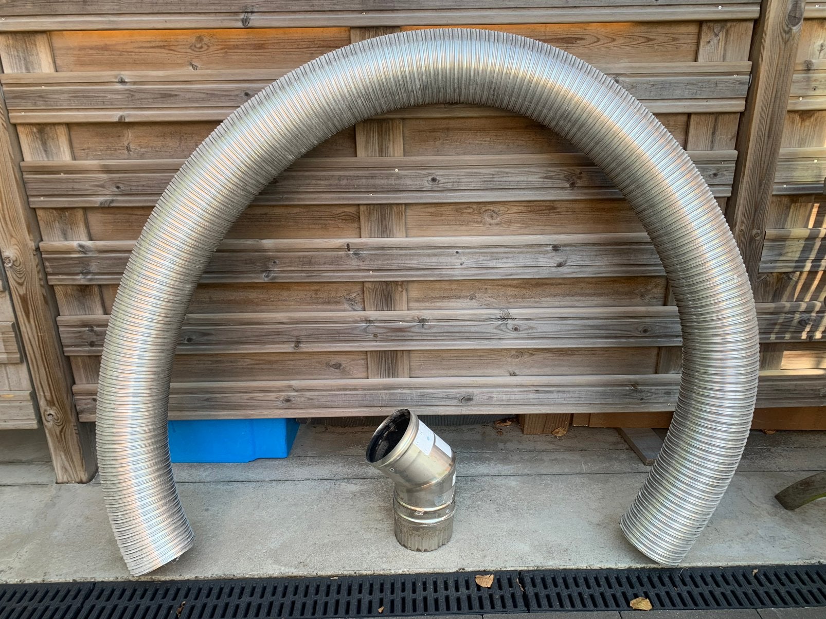 Rookafvoer, Doe-het-zelf en Bouw, Ophalen, Zo goed als nieuw