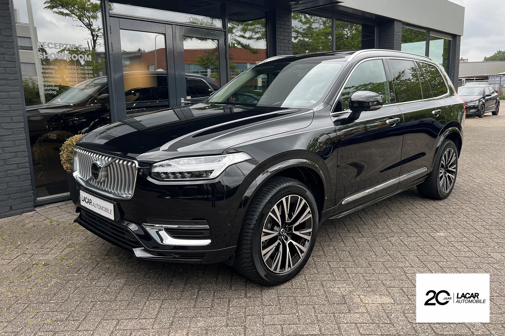 Volvo XC90 T8 Recharge AWD Ultimate Bright I B&W I Luchtv, Auto's, 4 cilinders, 1969 cc, Leder, Bedrijf