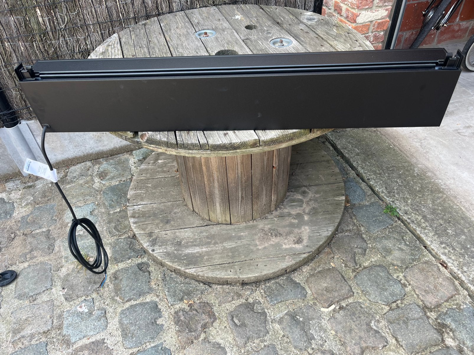 Voorzet screen renson kleur zwart 101cm breedt, Ophalen, Zo goed als nieuw