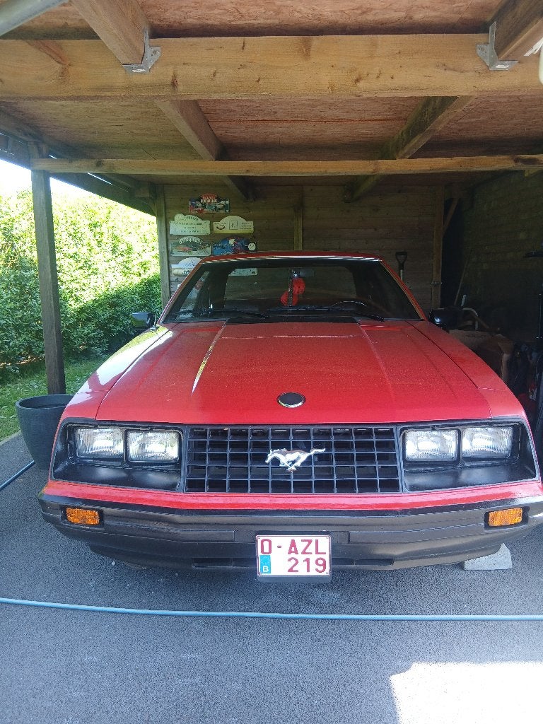 Ford Mustang Fox Body uit 1979, Auto's, Ford, 4 zetels, Zwart, 4 cilinders, 2300 cc