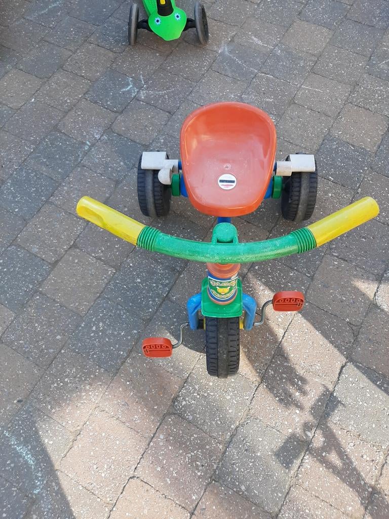 Driewieler peuter, Ophalen