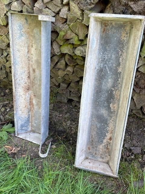 metalen voederbakken 100 x 30 voor schapen, Dieren en Toebehoren