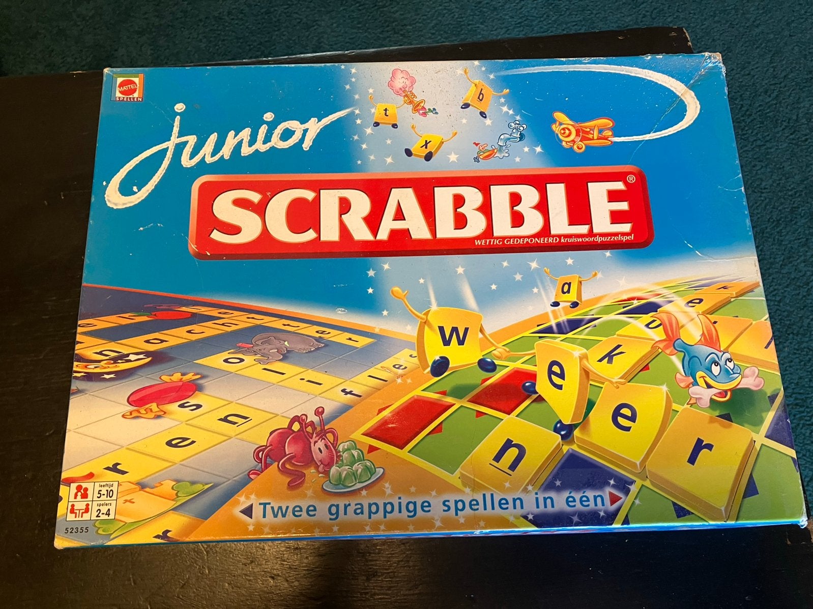Scrabble junior, Ophalen of Verzenden, Gebruikt