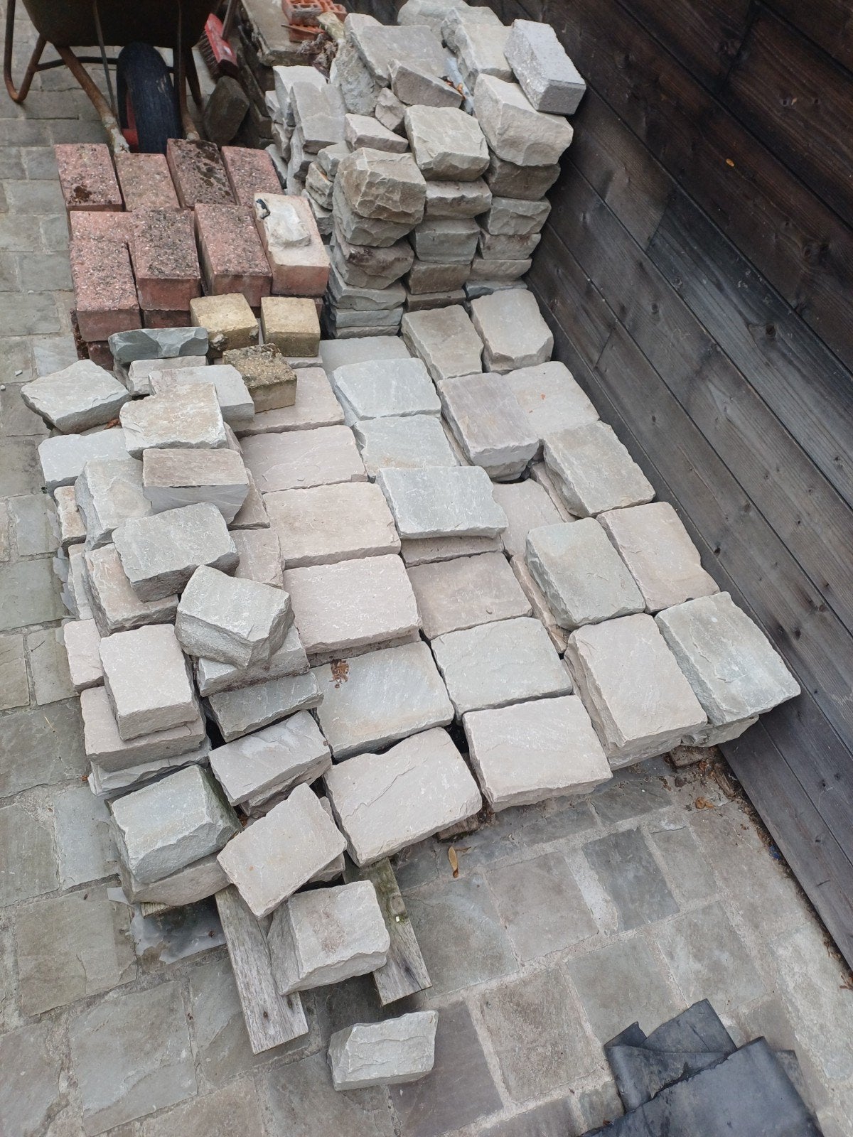 platines, Jardin & Terrasse, Pavé & Dalles, Enlèvement, Briques