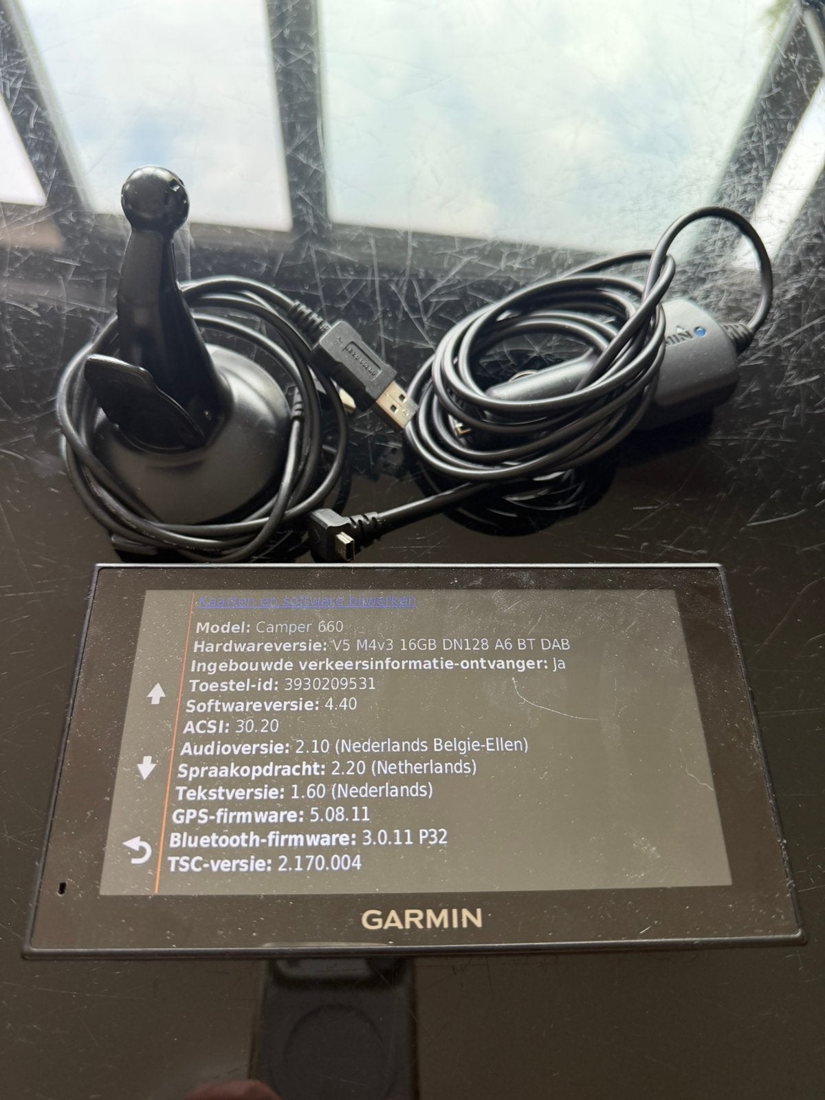 Garmin Camper 660, Enlèvement, Utilisé