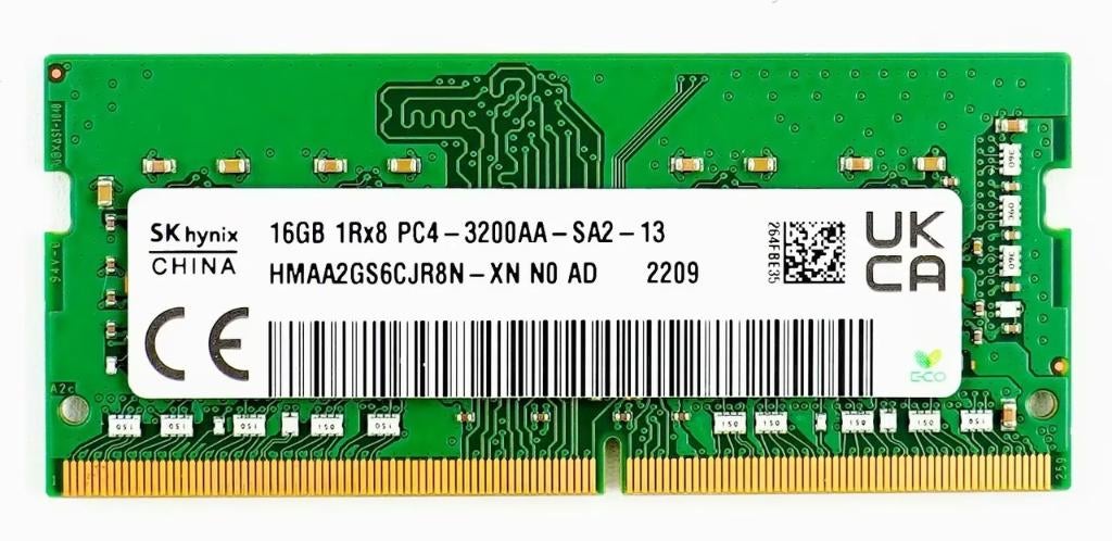SK Hynix 16GB DD4 SODIMM RAM 3200m/t, Computers en Software, DDR4, Ophalen of Verzenden, Zo goed als nieuw, Laptop