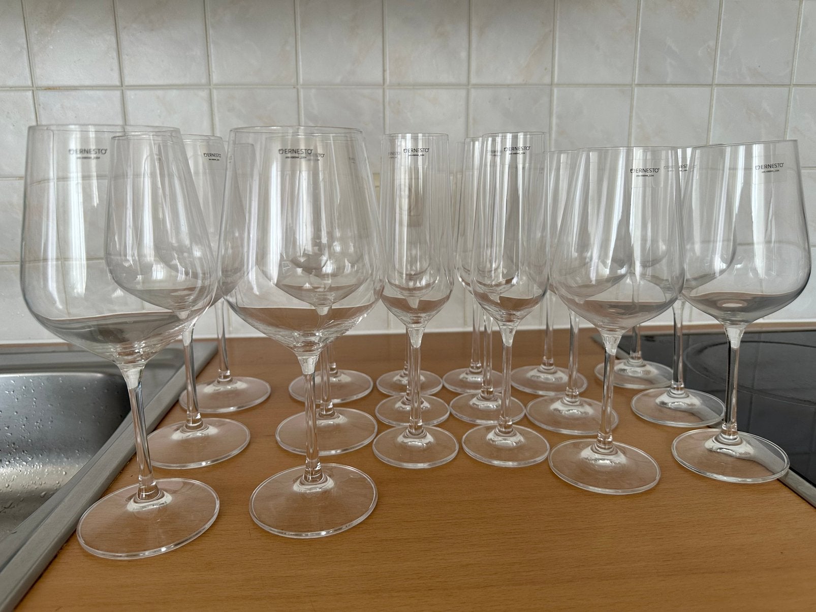 Lot de verres, Collections, Enlèvement, Comme neuf