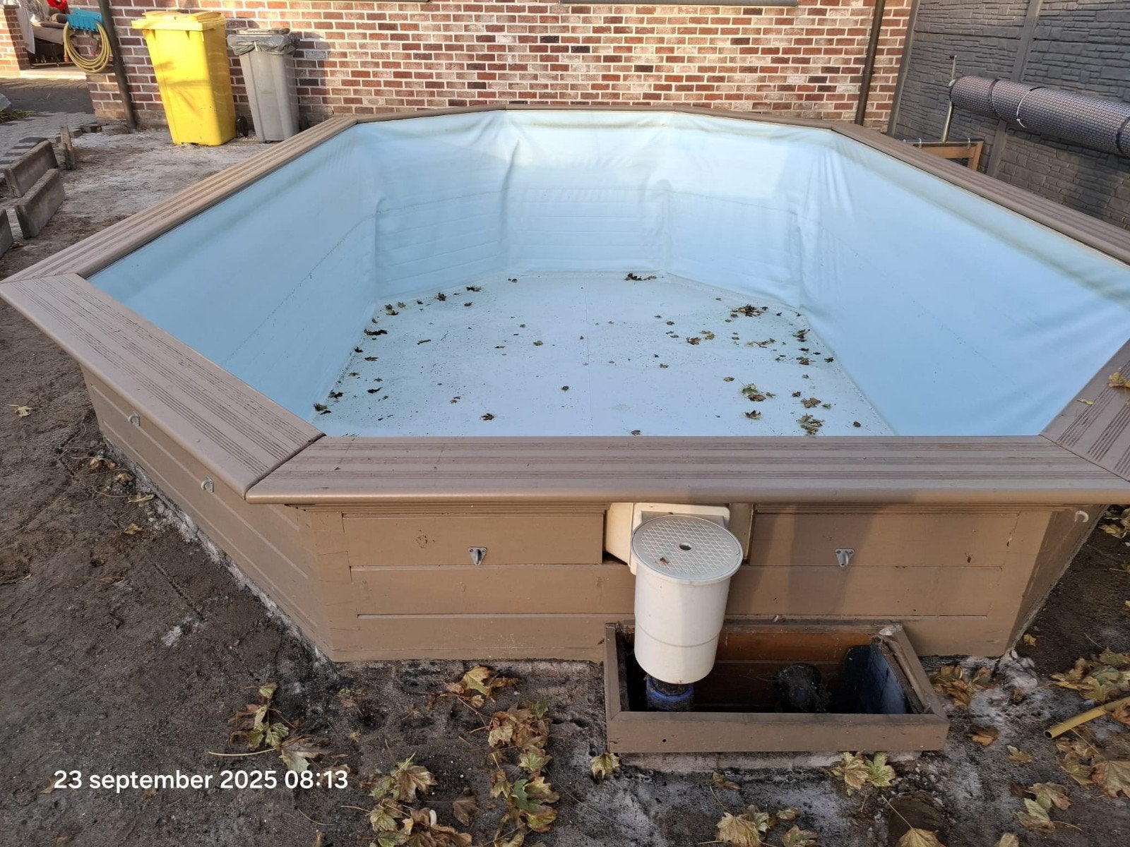 Houten zwembad, Tuin en Terras, Ophalen