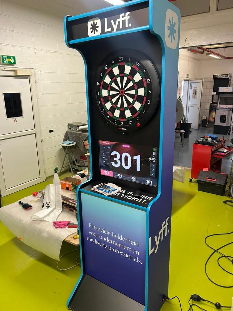 Darts borne flechette 220cm, Enlèvement ou Envoi, Fléchettes