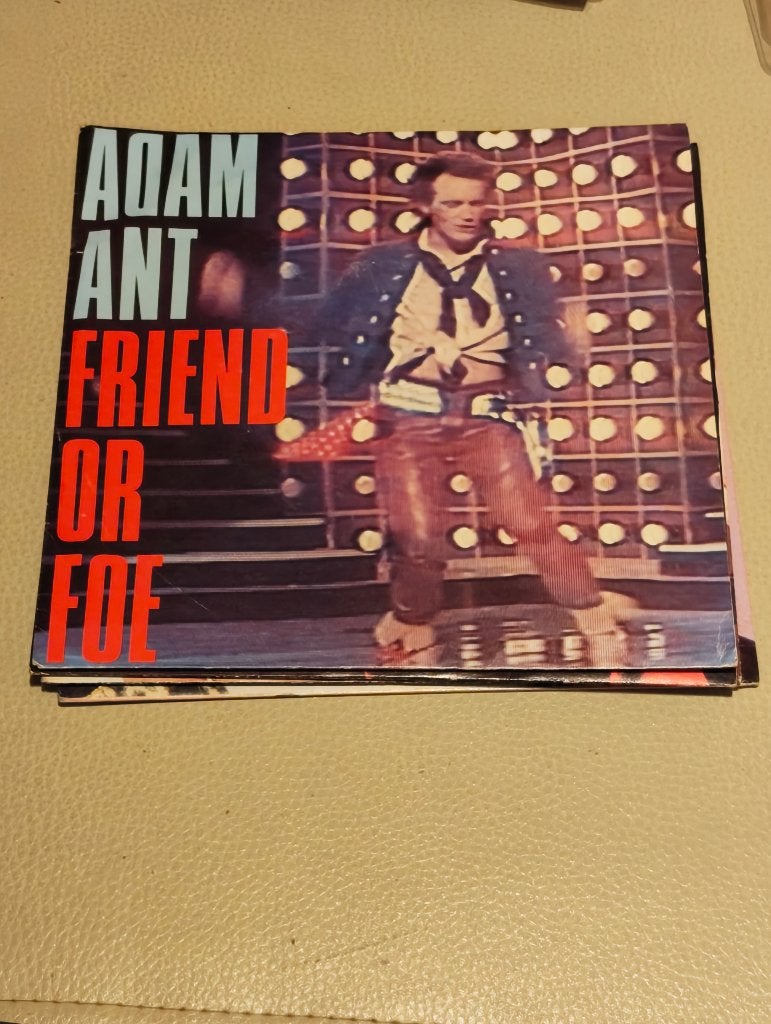 4 Singles van Adam And The Ants, Gebruikt, 7 inch, Ophalen of Verzenden, Rock en Metal