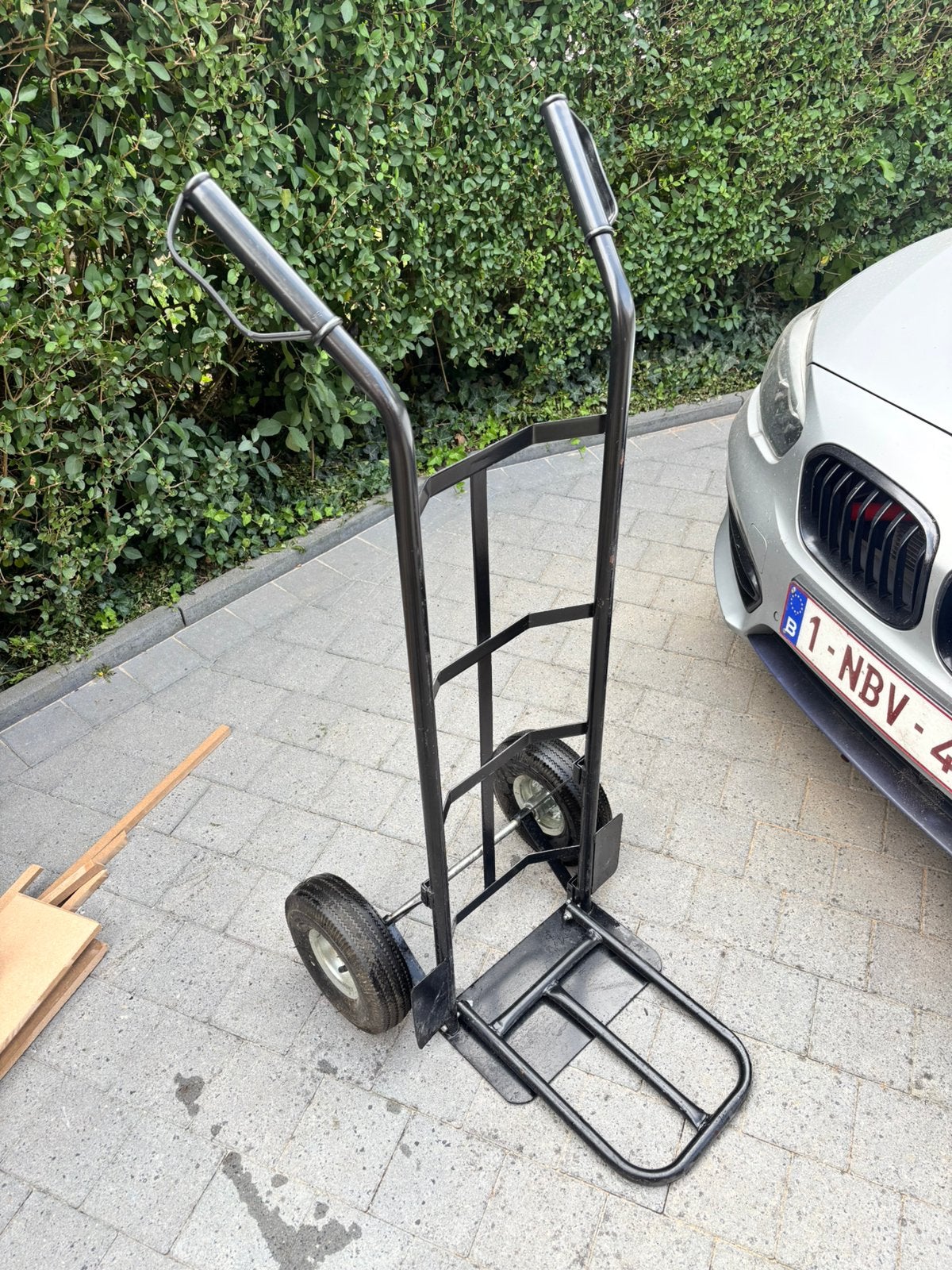 Opvouwbare transporttruck van 200 kg, Ophalen, Zo goed als nieuw, Steekwagen