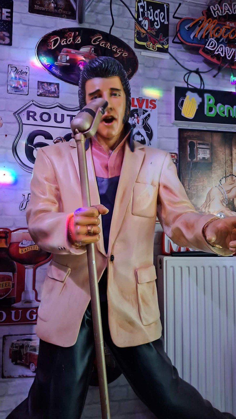 Elvis 1.85m een uniek collectors item, Ophalen, Zo goed als nieuw