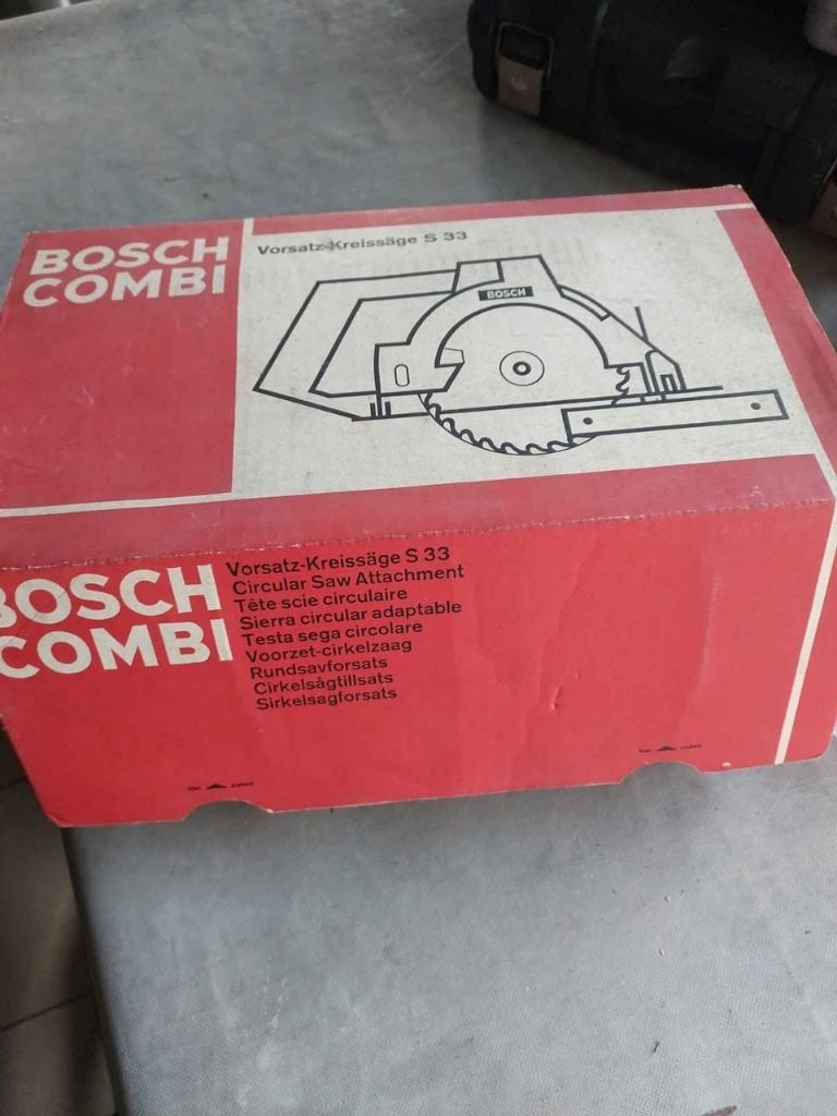 Cirkelzaag opzetstuk voor boormachine Bosch., Ophalen of Verzenden, Nieuw, Cirkelzaag, Bosch