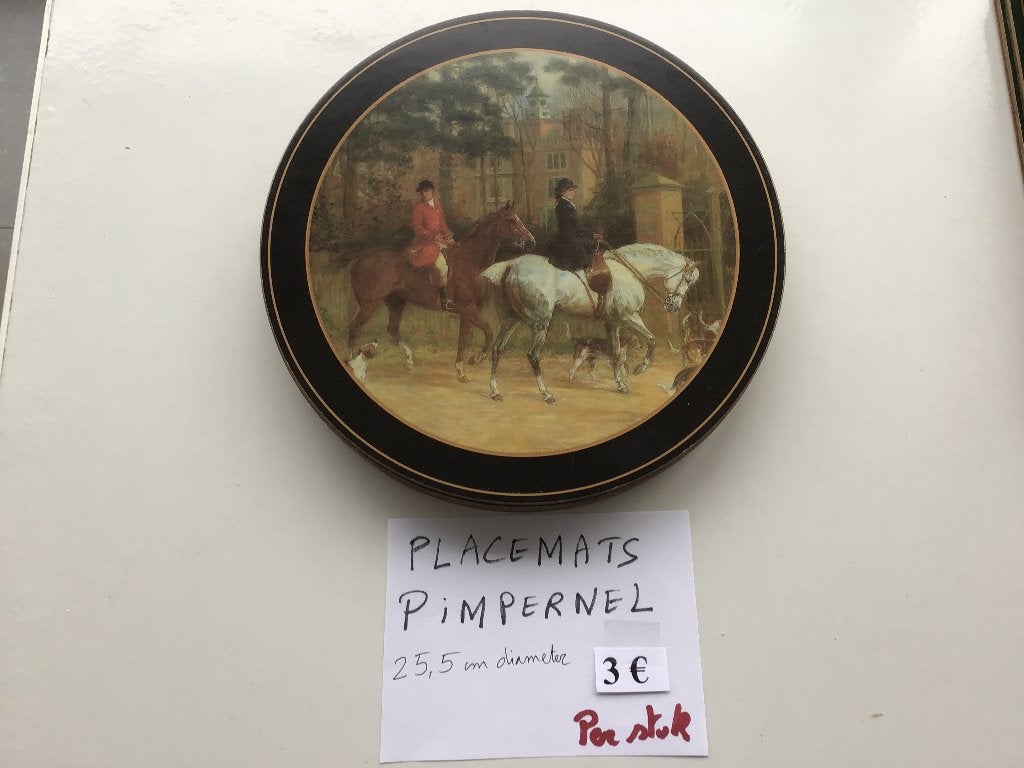 diverse Pimpernel onderzetters, Huis en Inrichting, Woonaccessoires | Onderzetters, Ophalen of Verzenden, Zo goed als nieuw