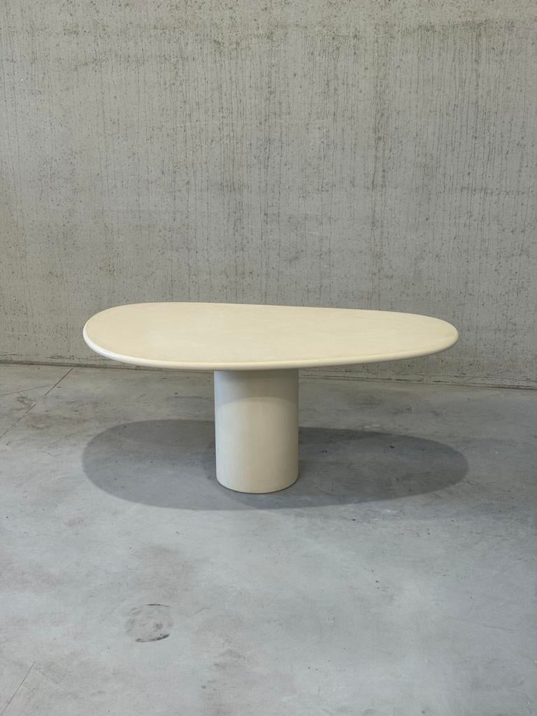 Prachtige mortex tafel - ovaal 180 cm, Ophalen of Verzenden, Nieuw