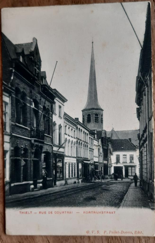 THIELT Rue de Courtrai rue de Courtrai rue TIELT, Envoi