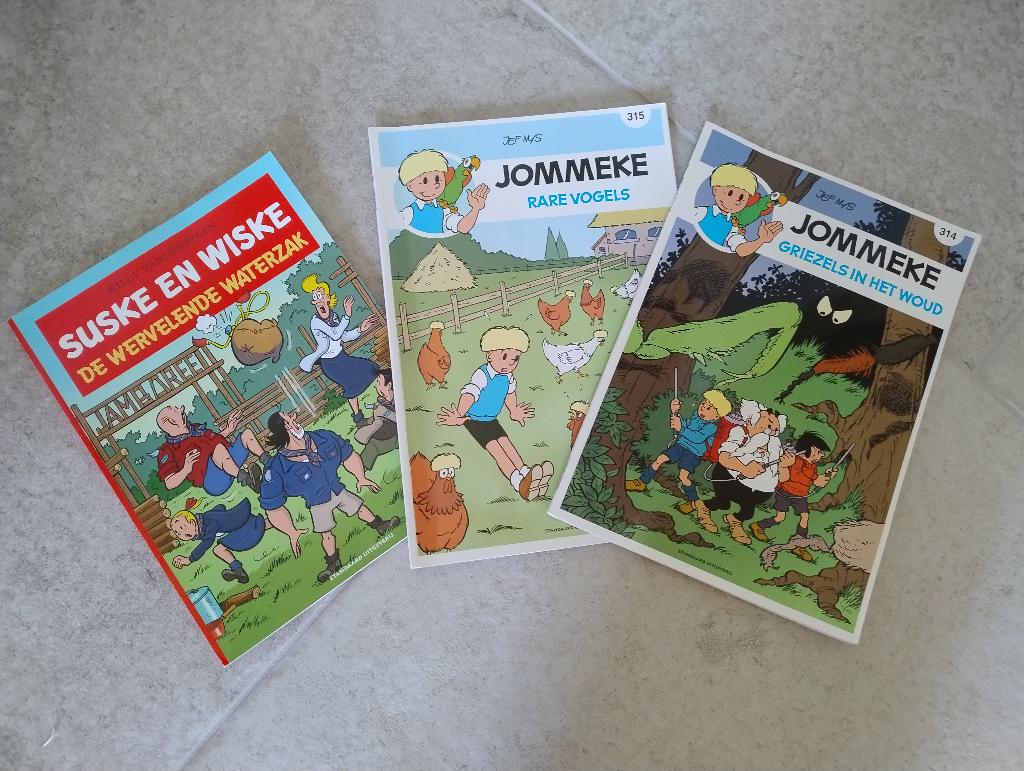 GRATIS STRIPS, Ophalen