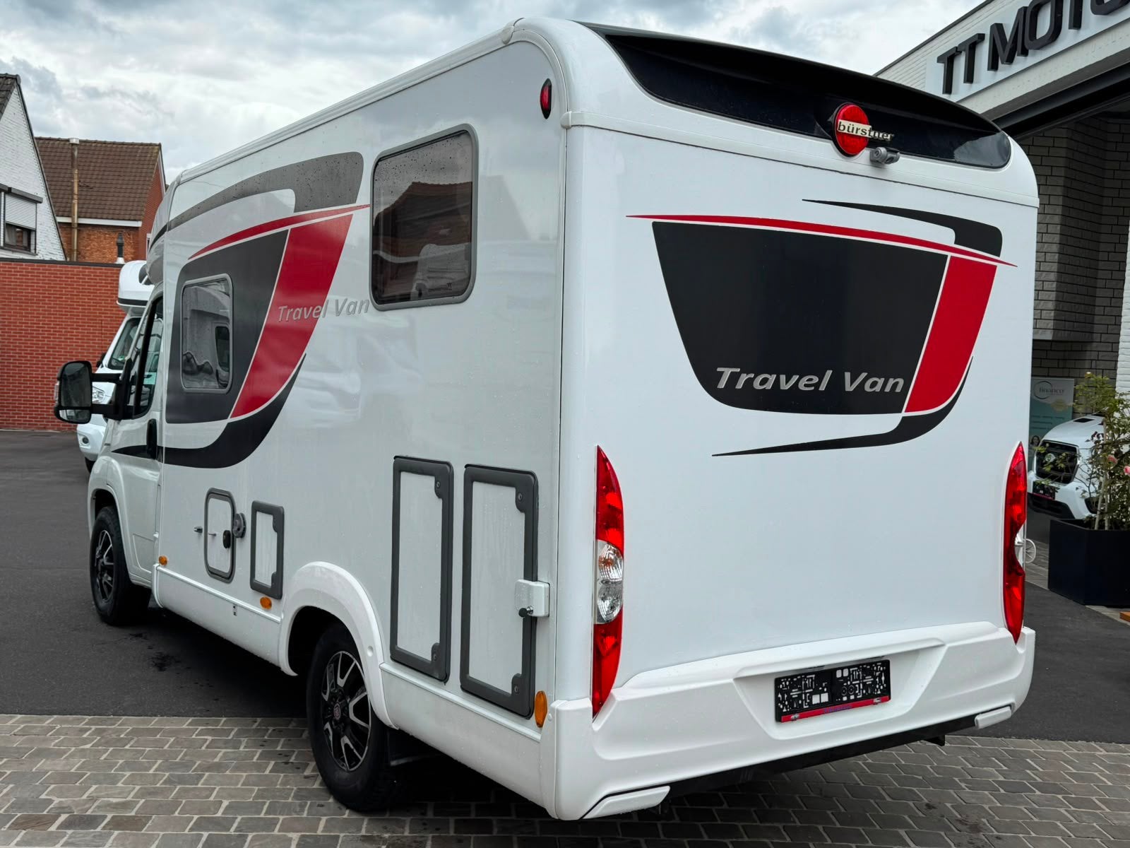 Fiat Ducato Burstner Travel Van T590, Caravans en Kamperen, Mobilhomes, Half-automaat, Ringverwarming, Fiat, Tot en met 2