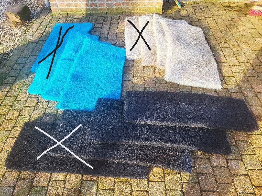 Keramische filterbuisjes, borstels, filtermatten en manden, Ophalen of Verzenden, Zo goed als nieuw, Vijverfilter