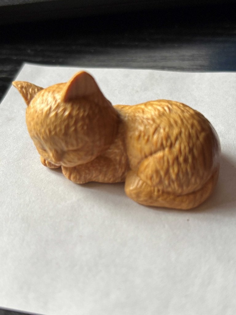 Houten kattenfiguur - Maneki-neko, Ophalen of Verzenden, Nieuw, Dier