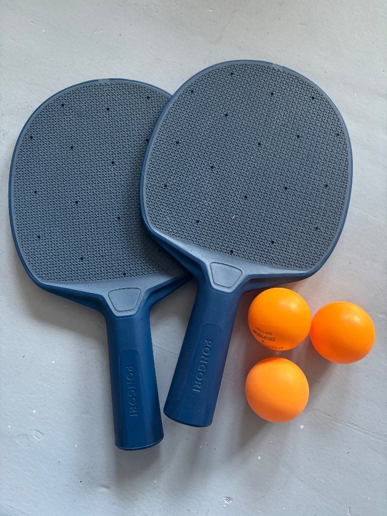 Twee nieuwe tafeltennispeddels, nooit gebruikt, Ophalen of Verzenden, Zo goed als nieuw