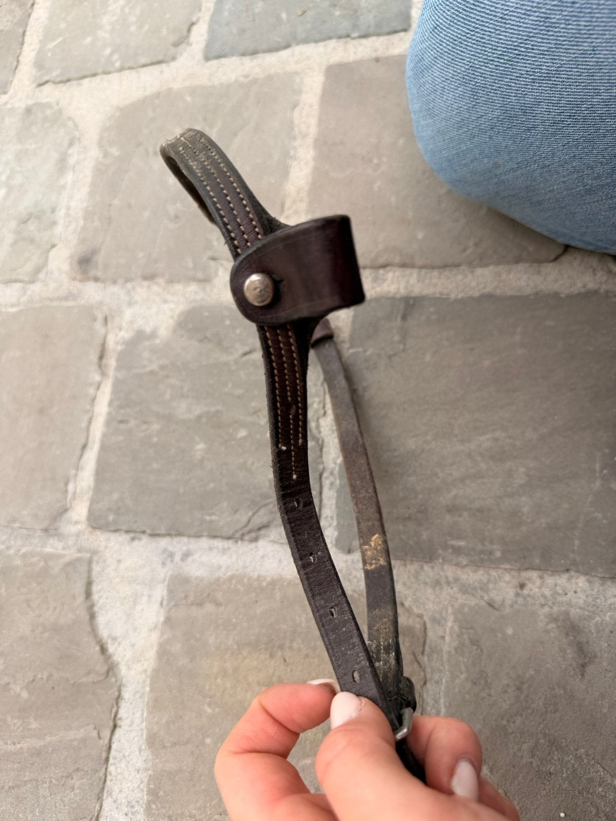Neusriem, Animaux & Accessoires, Chevaux & Poneys | Brides & Harnachement, Enlèvement, Comme neuf
