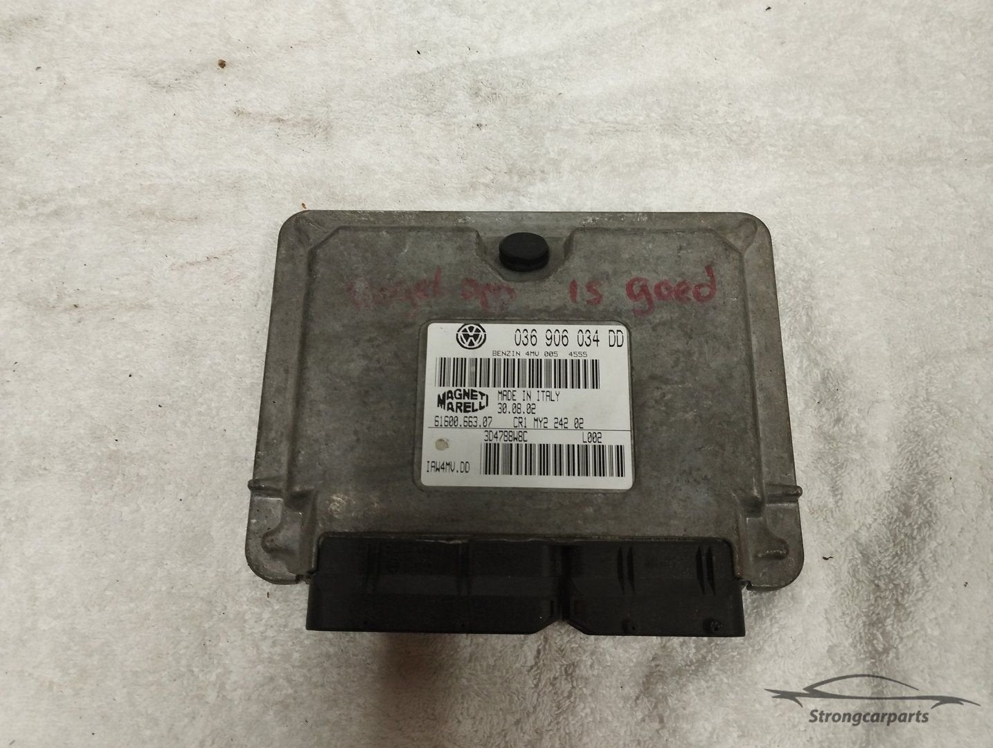 ECU motormanagement Volkswagen Polo 1.4 16v BBY 036906034DD, Volkswagen, -, Utilisé, -