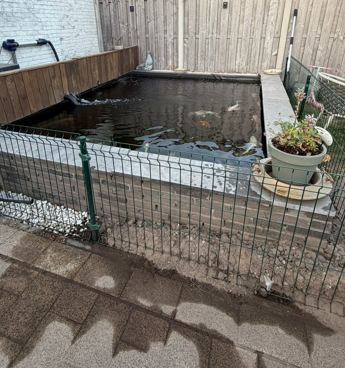 Complete vijver, Tuin en Terras, Ophalen, Gebruikt