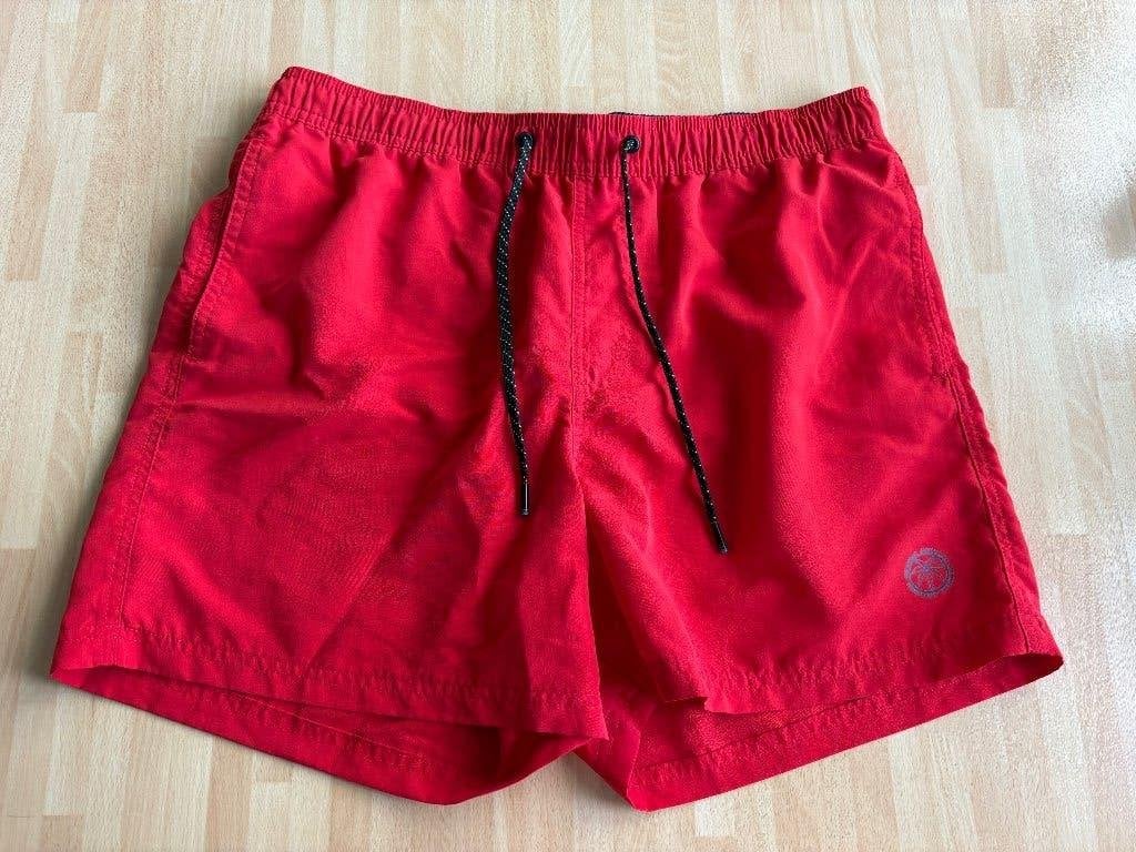 Rode zwembroek Jack&Jones L, Kleding | Heren, Badmode en Zwemkleding, Ophalen of Verzenden, Maat 52/54 (L)