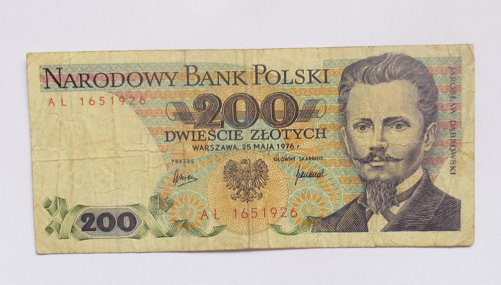 Polen 200 Zlotych 1976, Postzegels en Munten, Verzenden, Polen