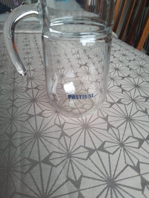 Pastis waterkan, Kan, Ophalen of Verzenden, Overige stijlen, Glas