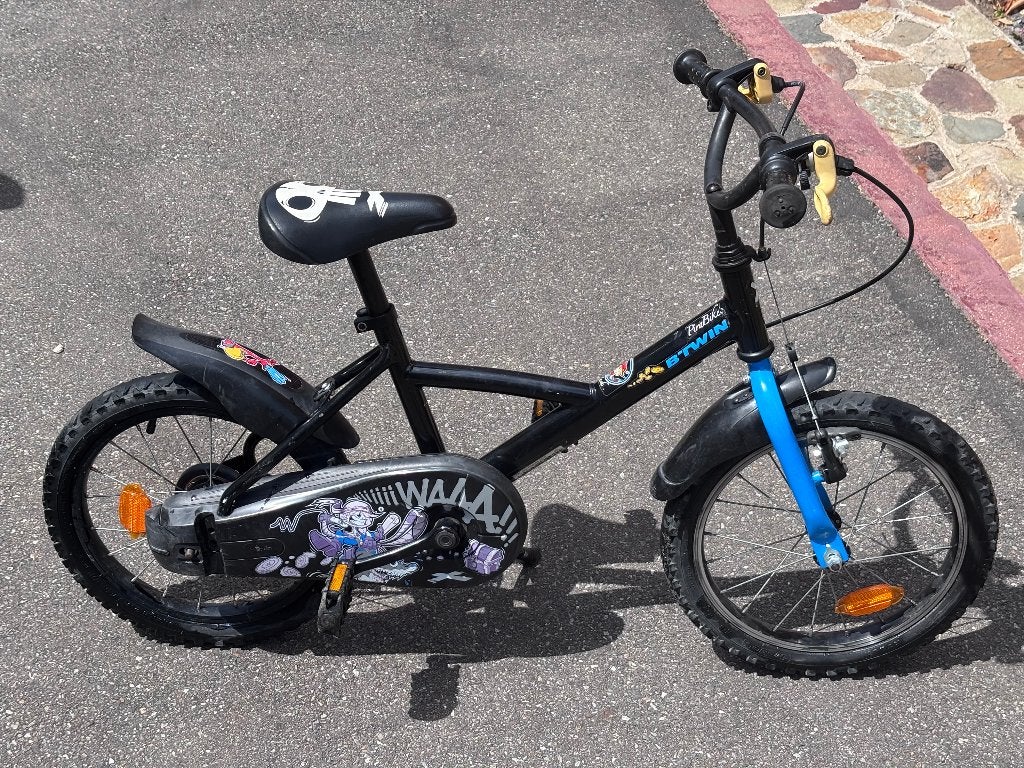 16-inch jongensfiets 4-6 jaar, Ophalen, Gebruikt, 16 tot 20 inch, B-Twin