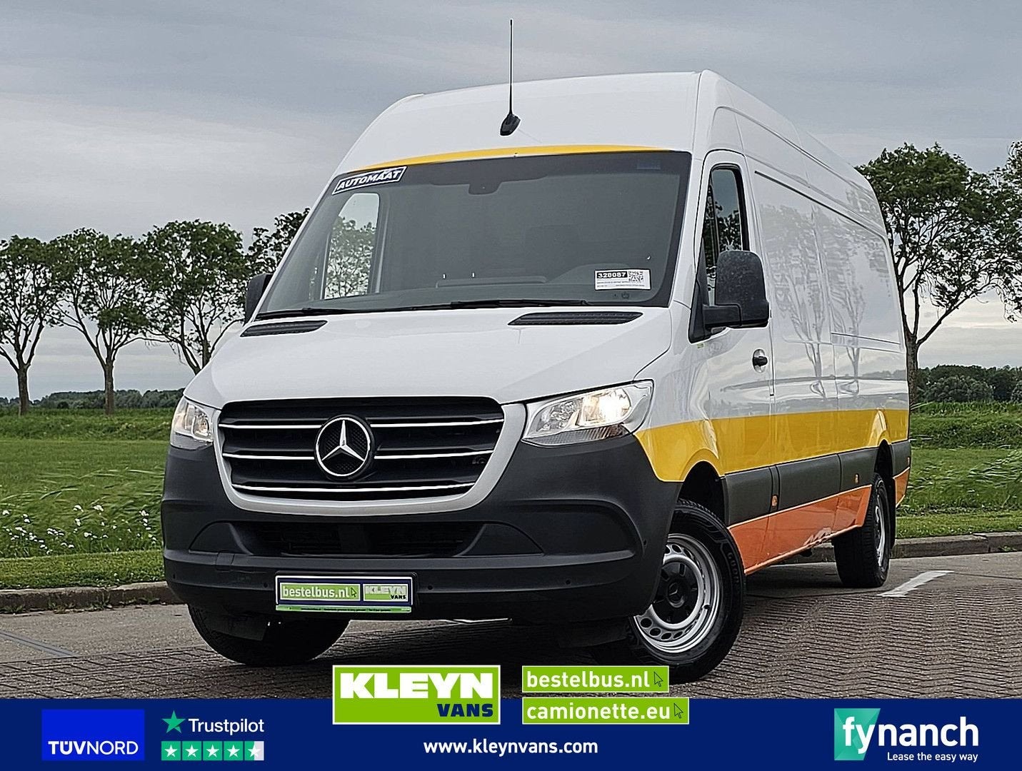 Mercedes-Benz SPRINTER 316 L3H2 Mbux10 + Navi!, Automaat, Wit, Mercedes-Benz, Bedrijf
