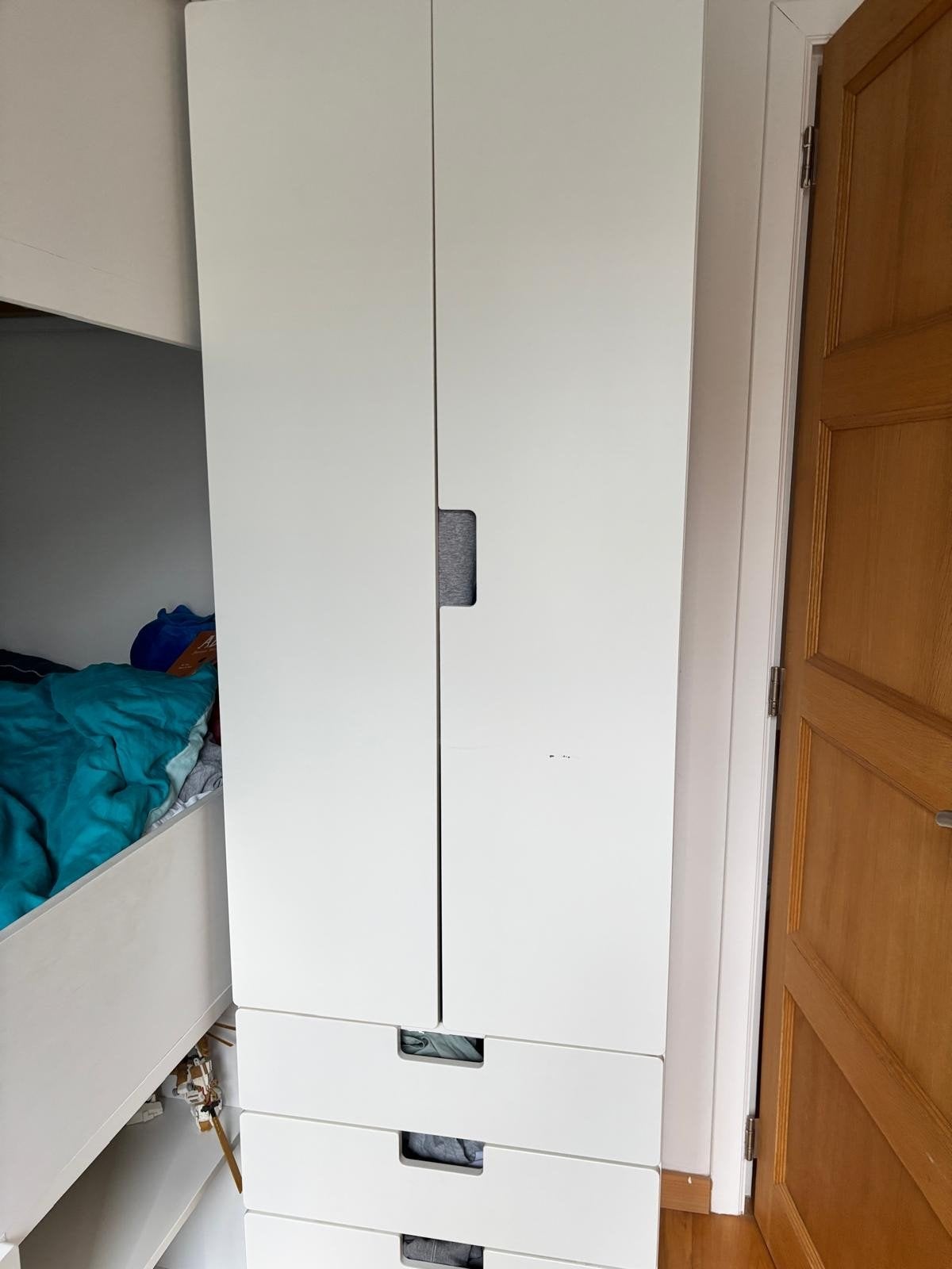 Garde robe armoire 2 portes + 3 tiroirs Ikea enfant, Enlèvement