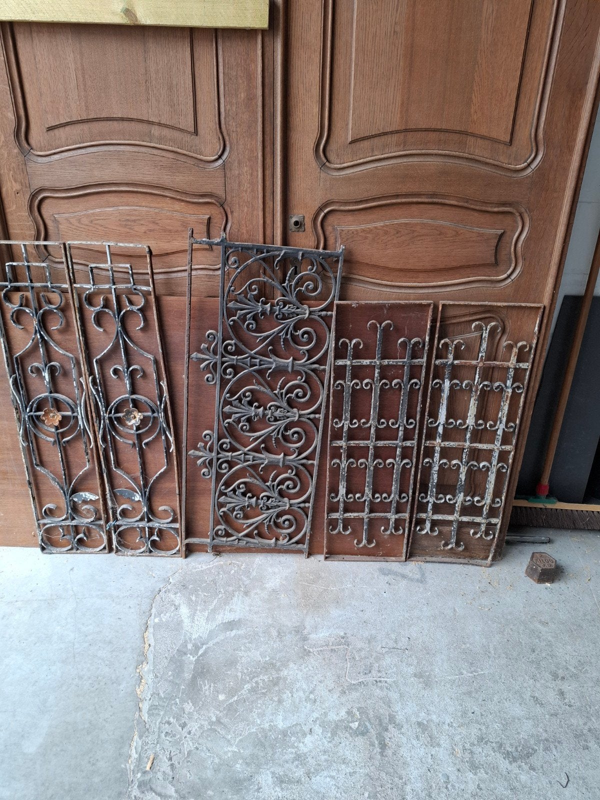 Metalen frames, Ophalen
