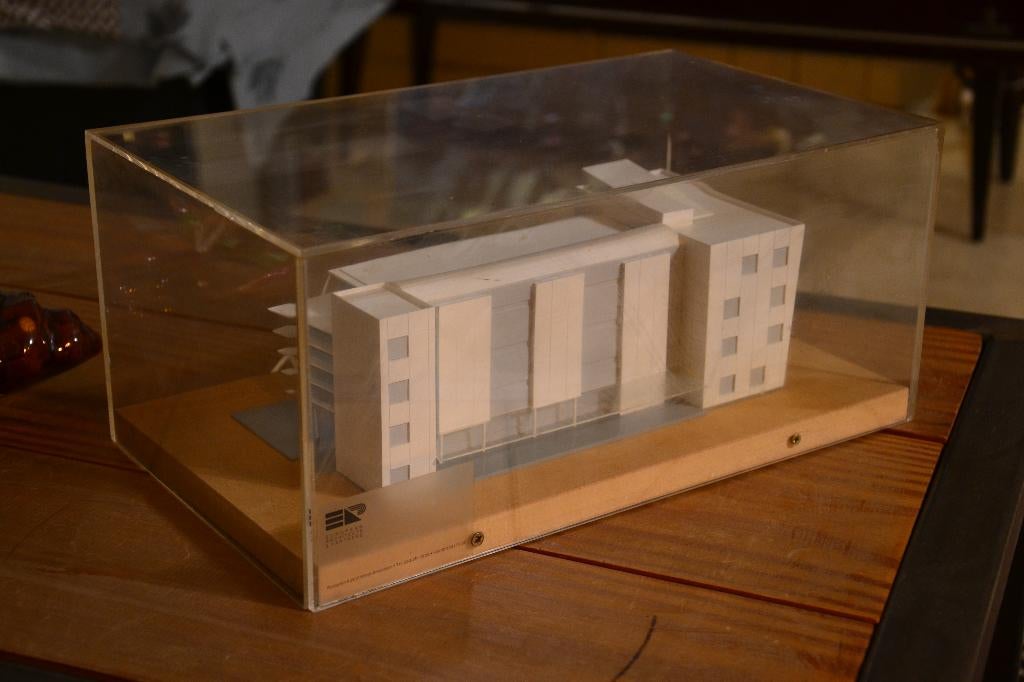 architectuur maquette, Ophalen