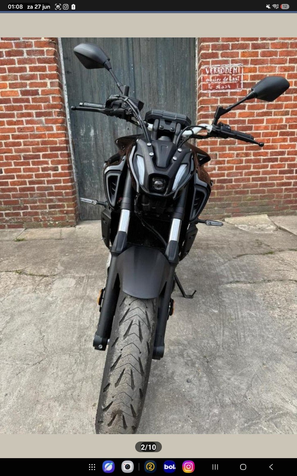 Yamaha mt 07  perfecte conditie 1014km, Motoren, Ophalen