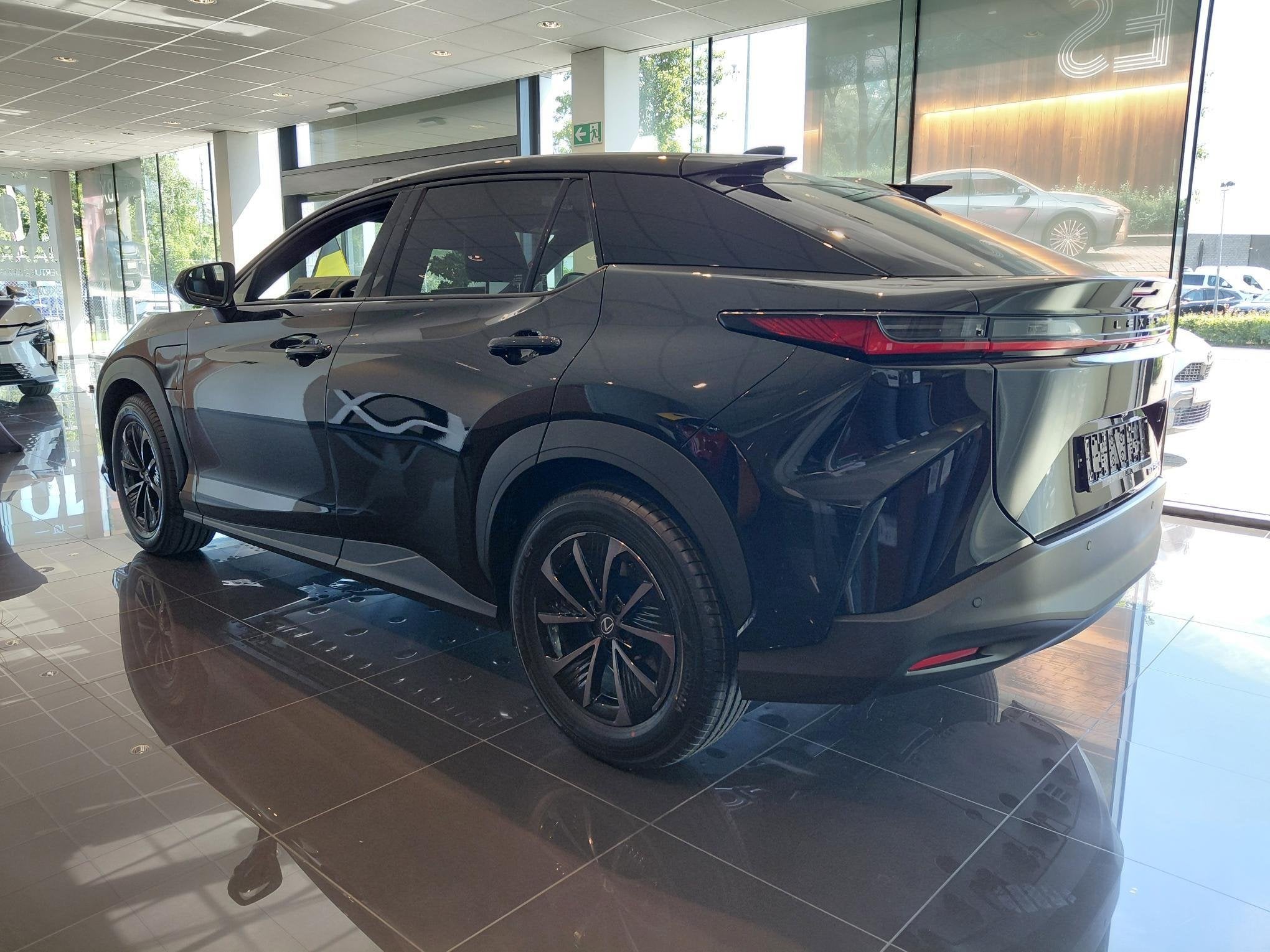 Lexus RZ 350e FWD Executive Line, Auto's, Zwart, 5 zetels, Automatische klimaatregeling, 165 kW