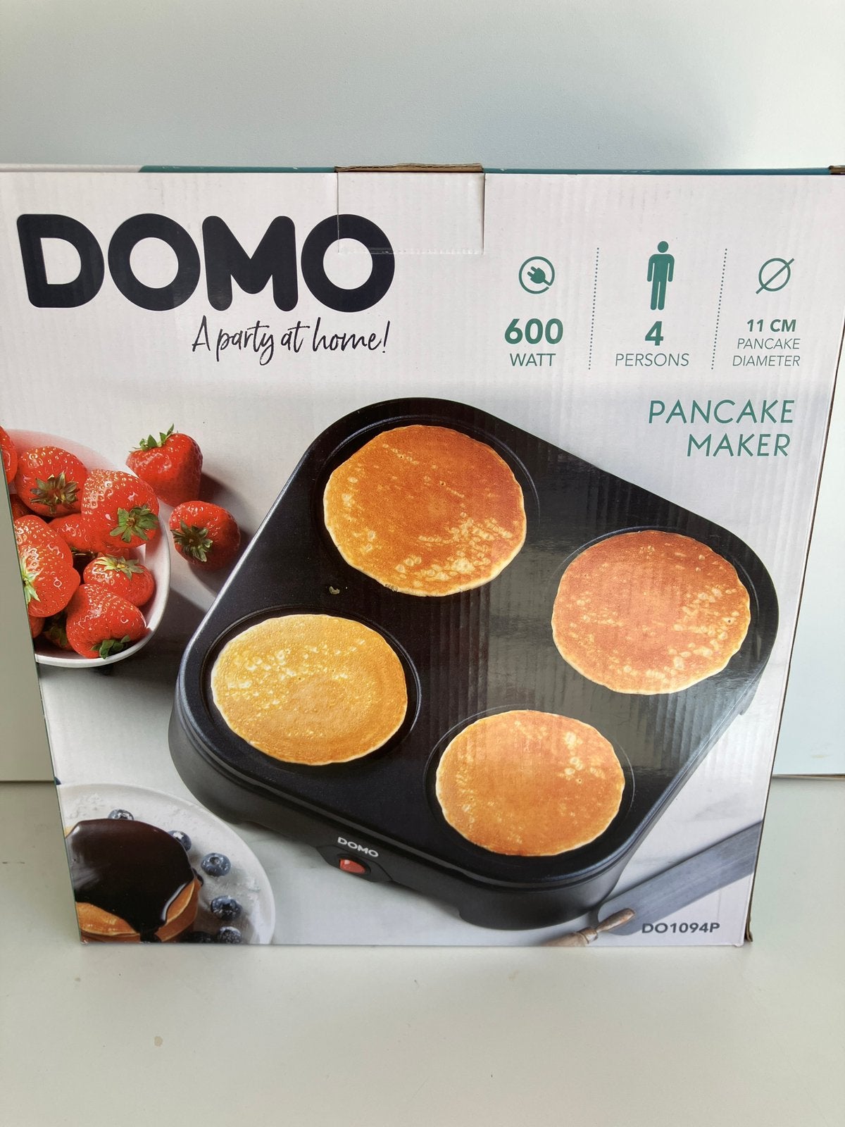 Machine à crêpes Domo, Enlèvement ou Envoi, Neuf