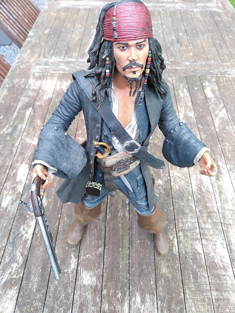 Jack Sparrow-figuur (50 cm) Neca Disney, Verzamelen, Ophalen of Verzenden, Gebruikt, Overige typen