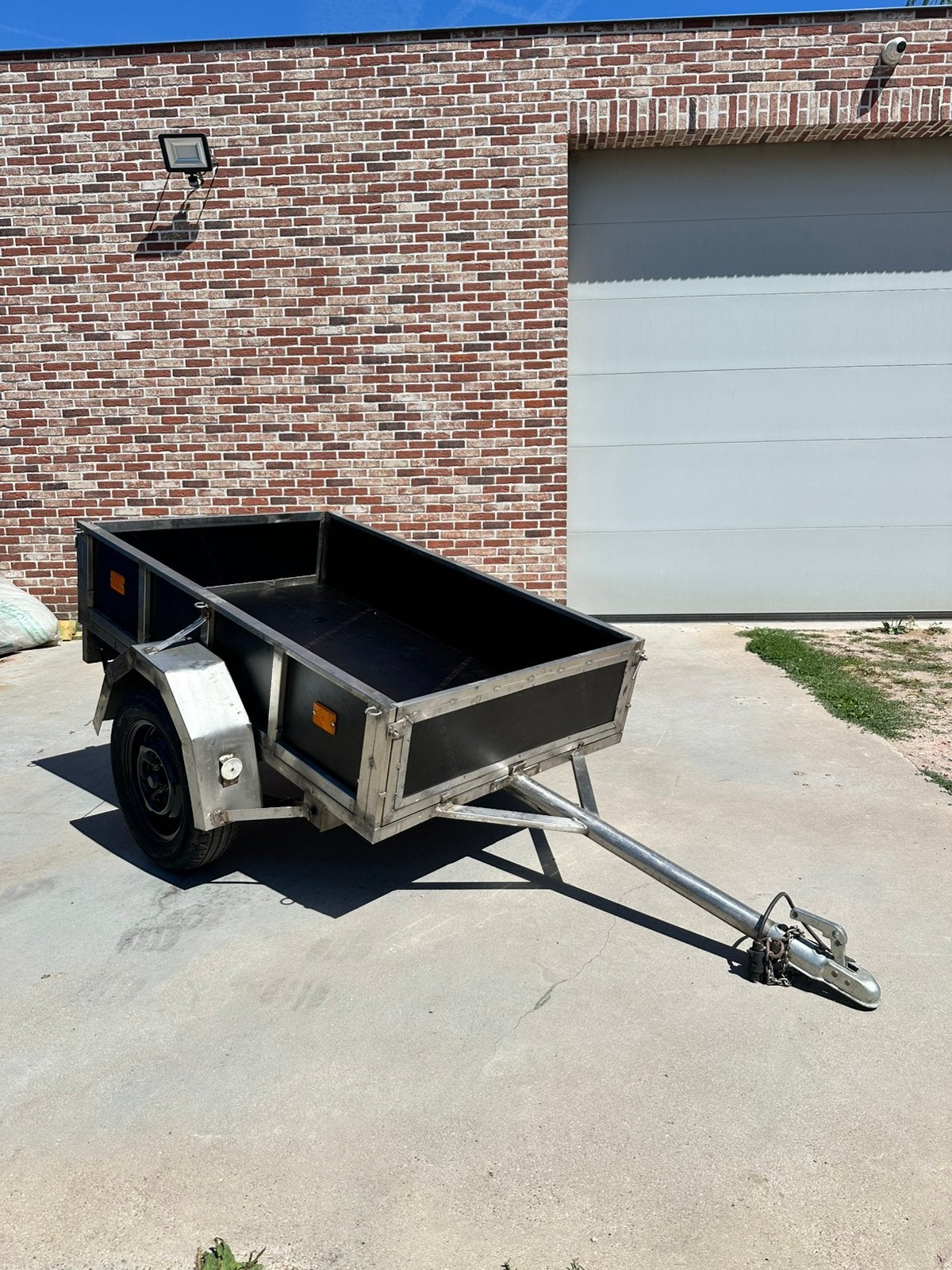 Unieke Lichtgewicht Aluminium Aanhangwagen, Ophalen, Nieuw