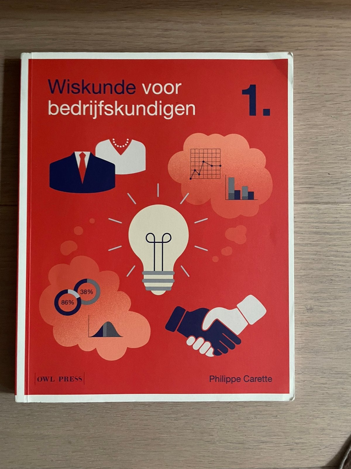 Wiskunde voor bedrijfskundigen 1, Boeken, Ophalen of Verzenden, Gelezen, Hoger Onderwijs